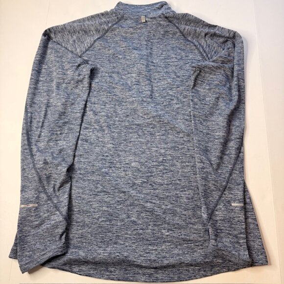 Uconn Nike Dri Fit 1/4 Zip Jacket Size XL Fitted Women's Blue Huskies Element - Picture 11 of 11